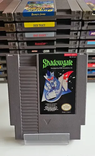 Jogo cartucho Shadowgate para NES Nintendinho 8bits 72 pinos