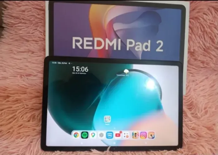 Vendo tablet redmi pad2 ou troco em iPhone