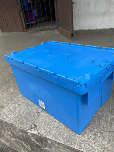 Caixas Organizadoras Azul 65L 