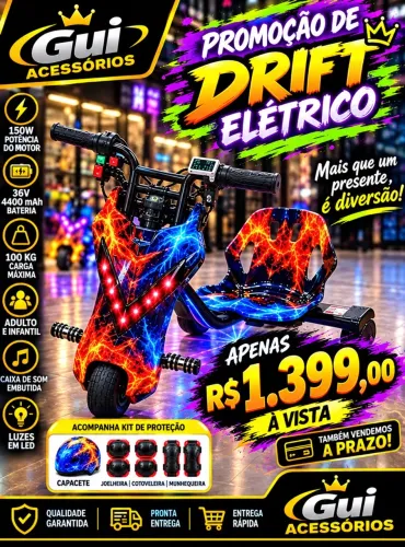 Drift elétrico disponível