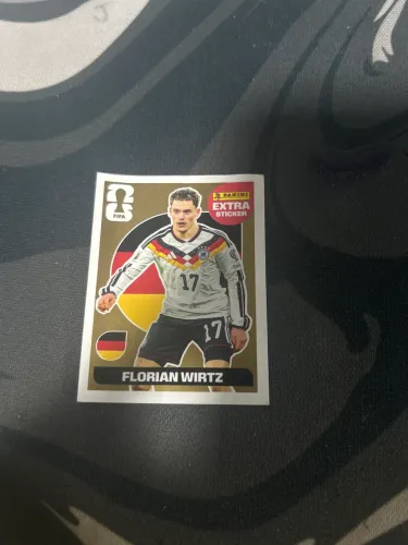 FIGURINHA LEGEND WIRTZ COPA 2026 GOLD
