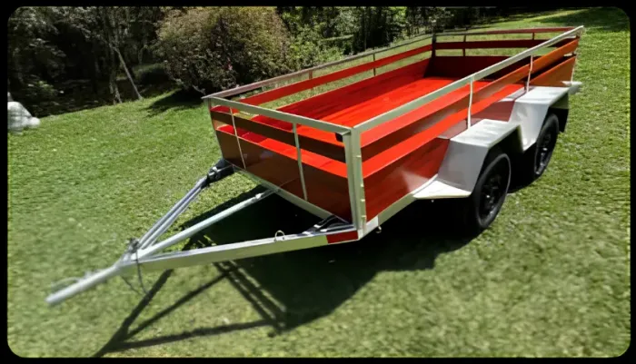 CARRETINHA REBOQUE TRUCADO REFORÇADO