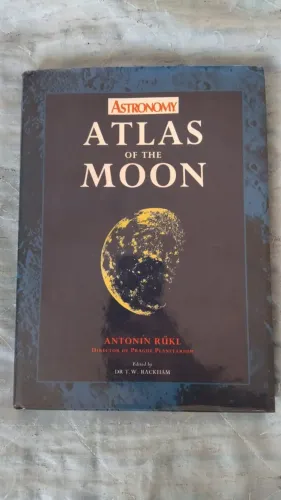 Livro - Atlas of the Moon - Antonín Rükl