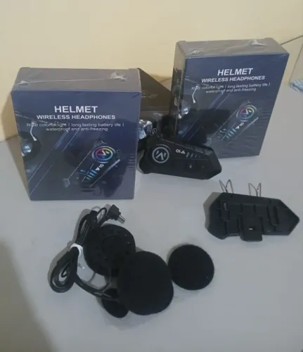 Intercomunicador De Capacete Bluetooth V10 Moto / Motoboy (Novo/Lacrado)
