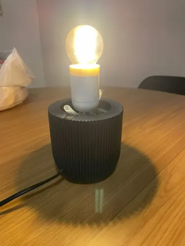 Luminária cogumelo (somente base)