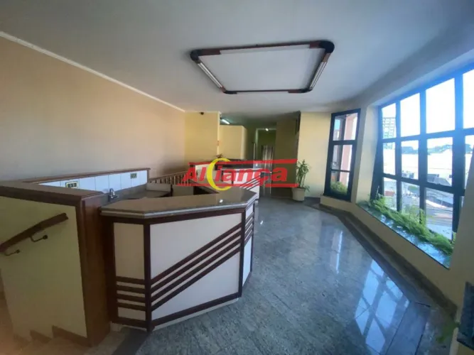 Sala com 200m² e recepção para alugar no Centro de Guarulhos/SP