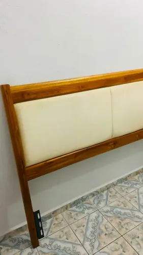 Cabeceira Estofada Cama Box Casal Usada (Usado)