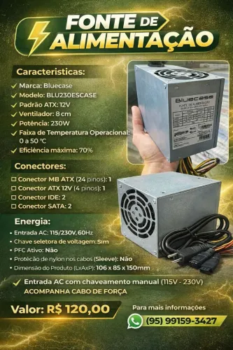 Fonte de alimentação