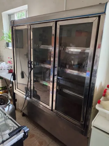Expositor refrigerador inox