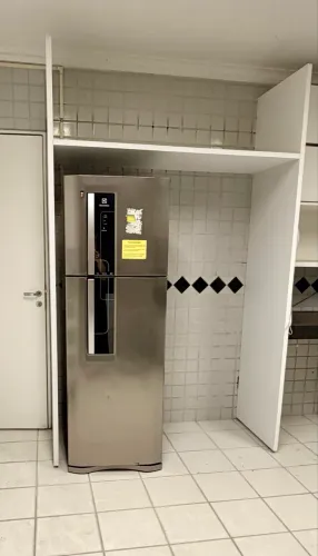 Armário Suspenso e Estrutura para Geladeira - Marcenaria Premium (Novos/Sem Uso)