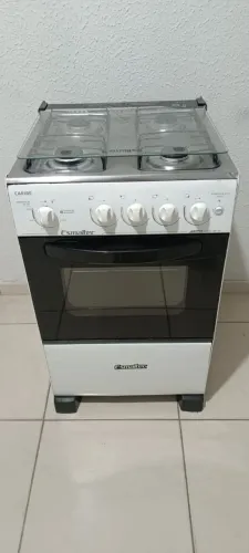 Fogão Esmaltec 4 bocas manual muito bem conservado!