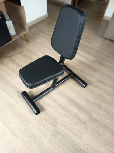 Banco fixo 90° academia fitness musico exerecicios