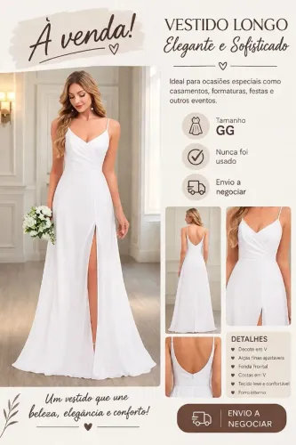 Vestido branco | Noiva | Ensaio | Chá de bebê ?