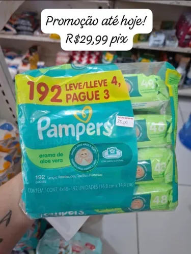 Pack pampers 192