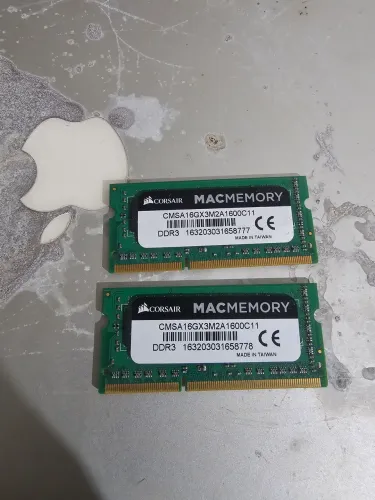 Memória ddr3 16gb, 1600mhz
