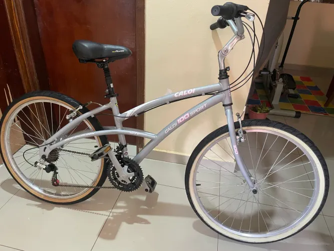 Bicicleta Caloi 100 Sport SW alumínio, Aro 26 - 21 marchas( COM REGISTRO)