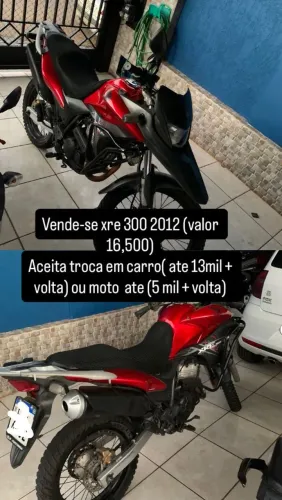 XRE 300 2012..aceito troca