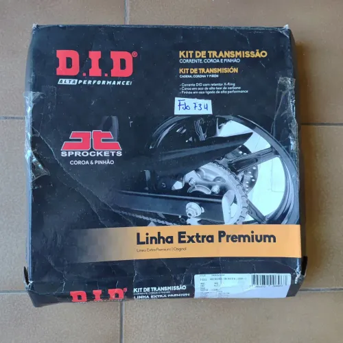 Kit Relação Did Cb 500 2014 Á 2019 Com Retentor Aço1045