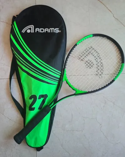 Raquete de tênis Adams aro 27" + capa