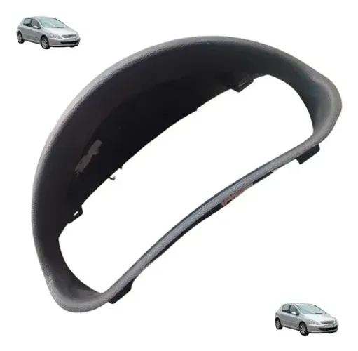 Moldura Painel Velocímetro Peugeot 206 2002 A 2007 Original Preto