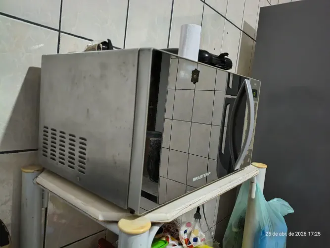 Microondas Brastemp Inox 30L