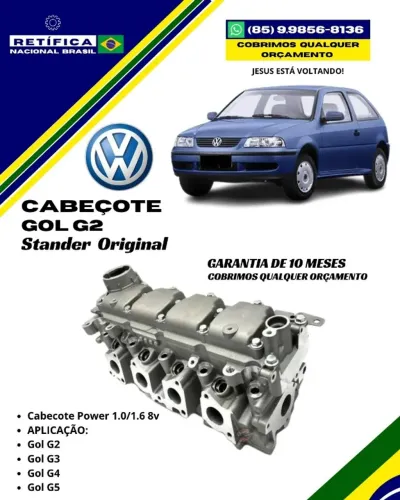 Promoção de Cabeçote Power Gol G2