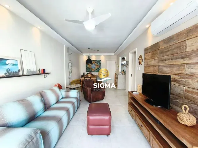 Apartamento com 3 dormitórios sendo 1 suite à venda, 95 m² por R$ 650.000 - Pitangueiras -