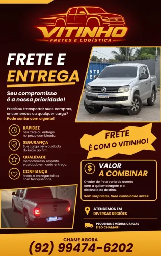 FRETE EM TODA MANAUS E REGIÃO