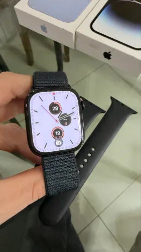 Apple Watch series 10 46mm Midnight GPS - bateria 100%