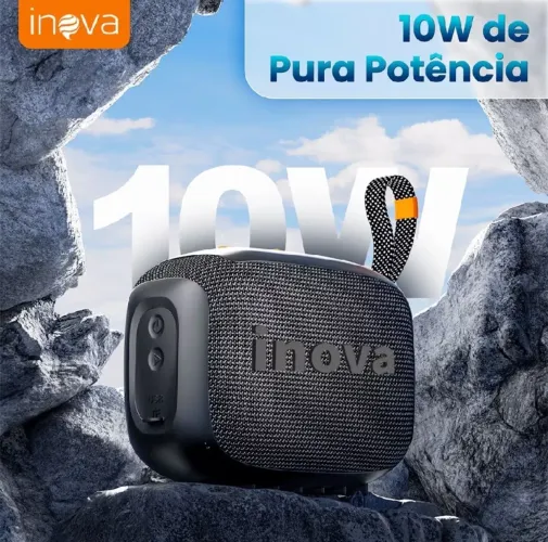 Inova Mini caixinha de som , NOVA na caixa A Prova d' água