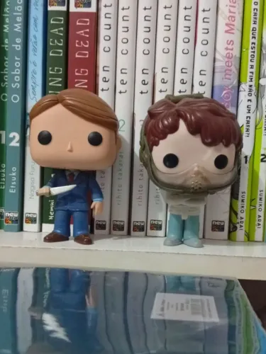Funko pop Hannibal e Will Graham tv series kit 2 bonecos