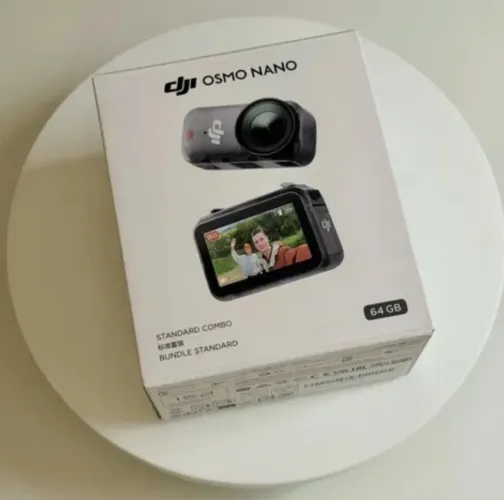 Câmera DJI Osmo Nano Standard Combo Novo Lacrado Garantia Loja Física