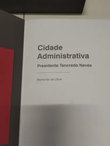 Livro da Cidade Administrativa de MG