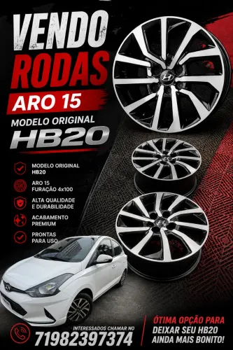 Roda liga Leve Aro 15
