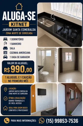 Kitnet em sorocaba