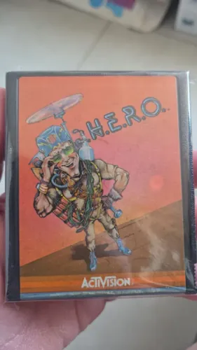 Cartucho jogo hero Activision impecável loose original colecionador!!!