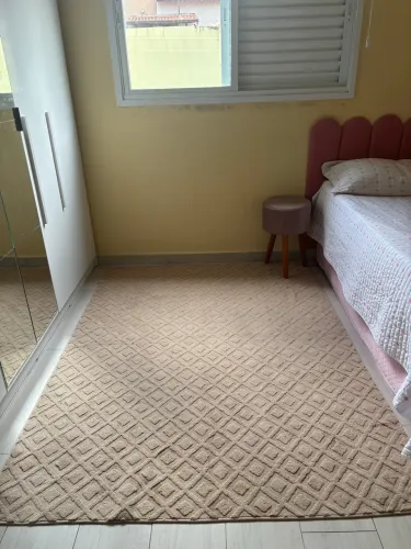 Tapete grande quarto ou sala rose
