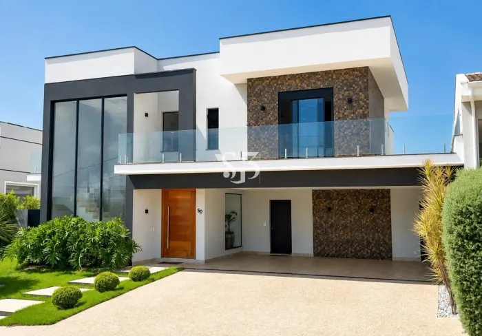 Imóvel de luxo: Casa em condomínio de alto padrão em Valinhos-SP, 4 quartos e 4 suítes, 6