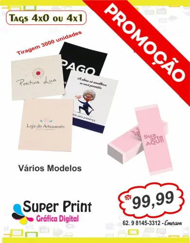 Tags e mini cartões