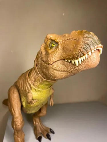 Tiranossauro rex camp cretaceous mattel brinquedo dinossauro