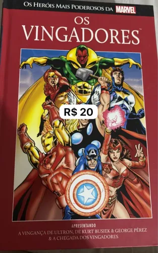 HQ GRAPHIC NOVEL OS VINGADORES