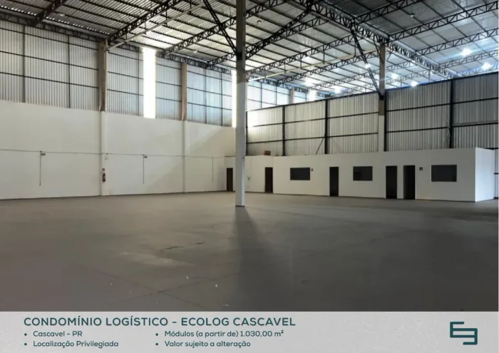 Galpão para alugar na cidade de Cascavel - PR