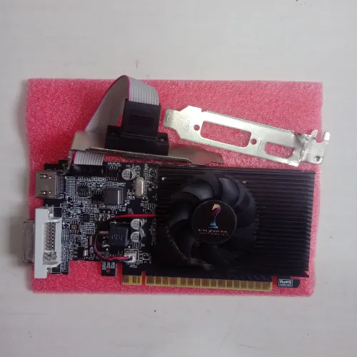Placa de Vídeo NVIDIA GeForce GT 210 DDR3 HDMI/DVI/VGA Funcionando