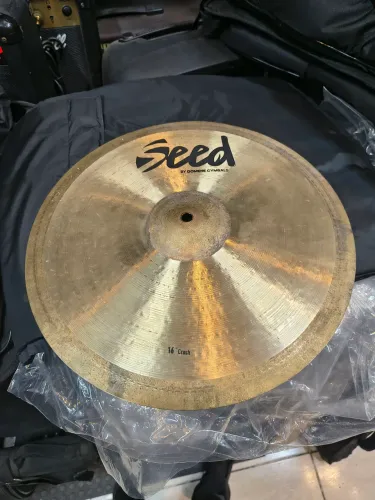 Prato Crash Domene by Seed 16" polegadas B20 semi novo 