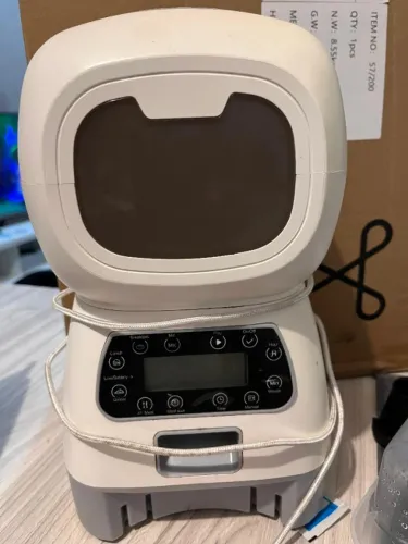 Alimentador Comedouro Automático Cães Gatos Pet Programável