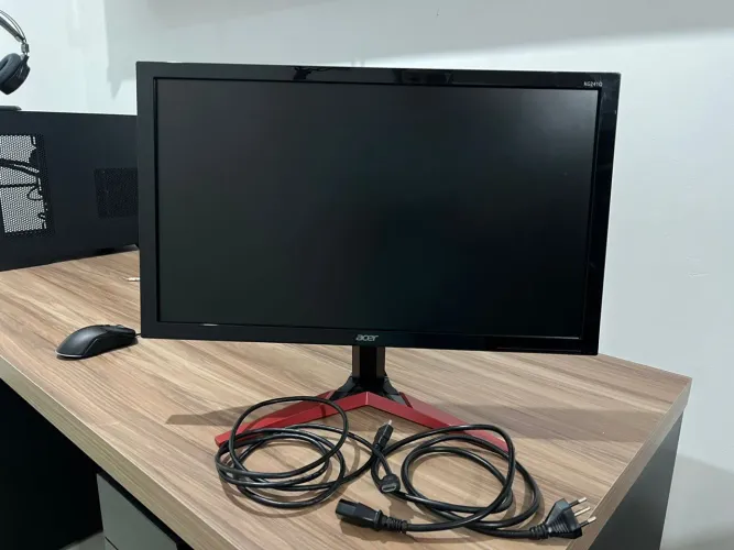 Monitor: MONITOR GAMER ACER 23.6" KG241Q 144HZ 1MS DP, HDMI FREESYNC