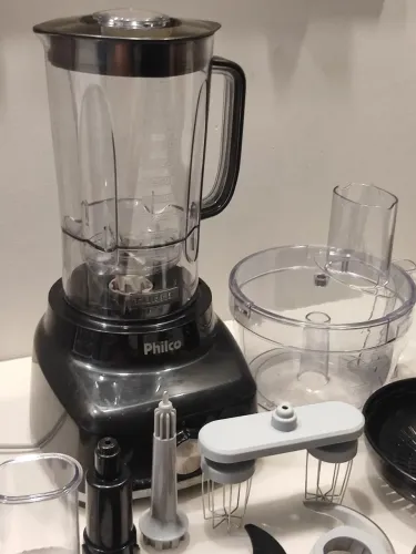 Multiprocessador de Alimentos Philco 9 em 1 com 2 Velocidades + Pulsar 1700W