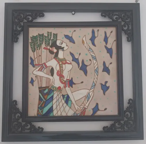 Quadro Decorativo Em Cerâmica