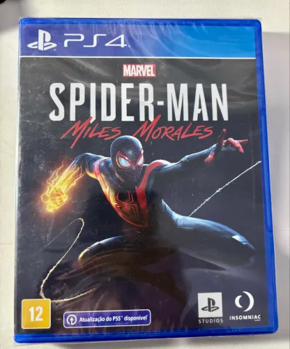 Spiderman miles morales PS4 novo