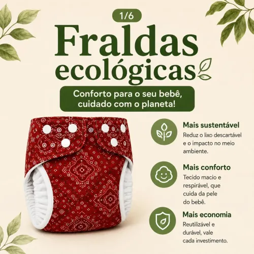 Fraldas ecológicas